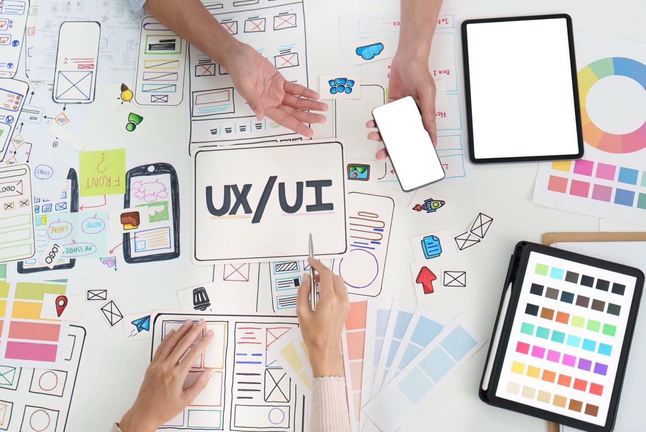 UX und UI Design board