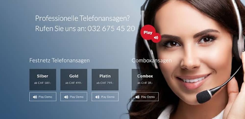 Beispiel mit einer Frau die einem anschaut